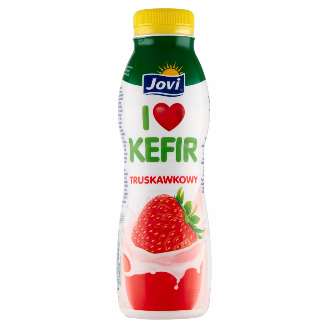 Zdjęcia - Jovi Kefir truskawkowy 350 g