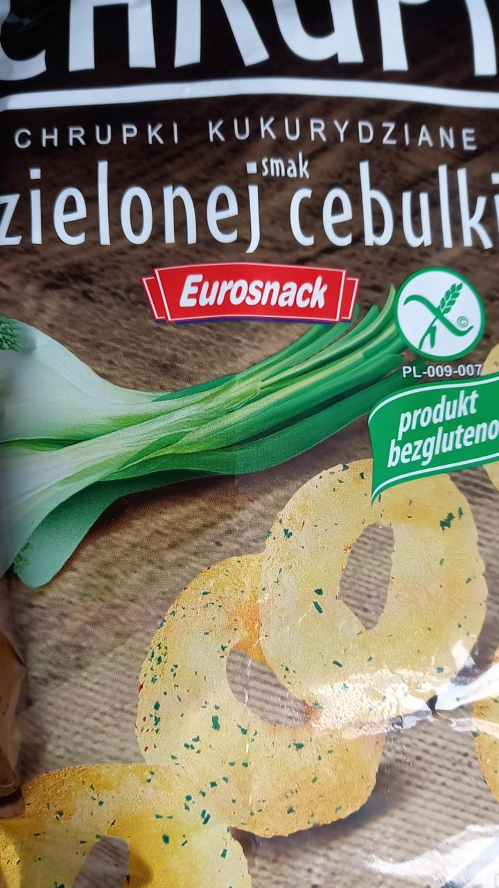 Zdjęcia - chrupki kukurydziane zielona cebulka eurosnack