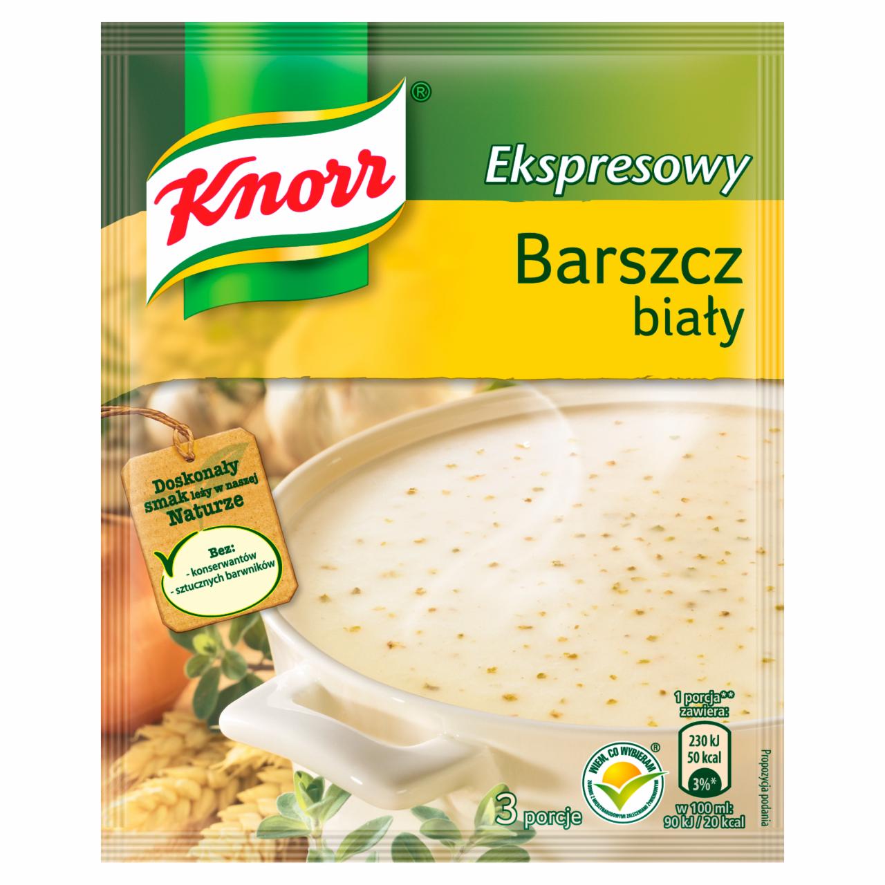 Zdjęcia - Knorr Ekspresowy barszcz biały 45 g