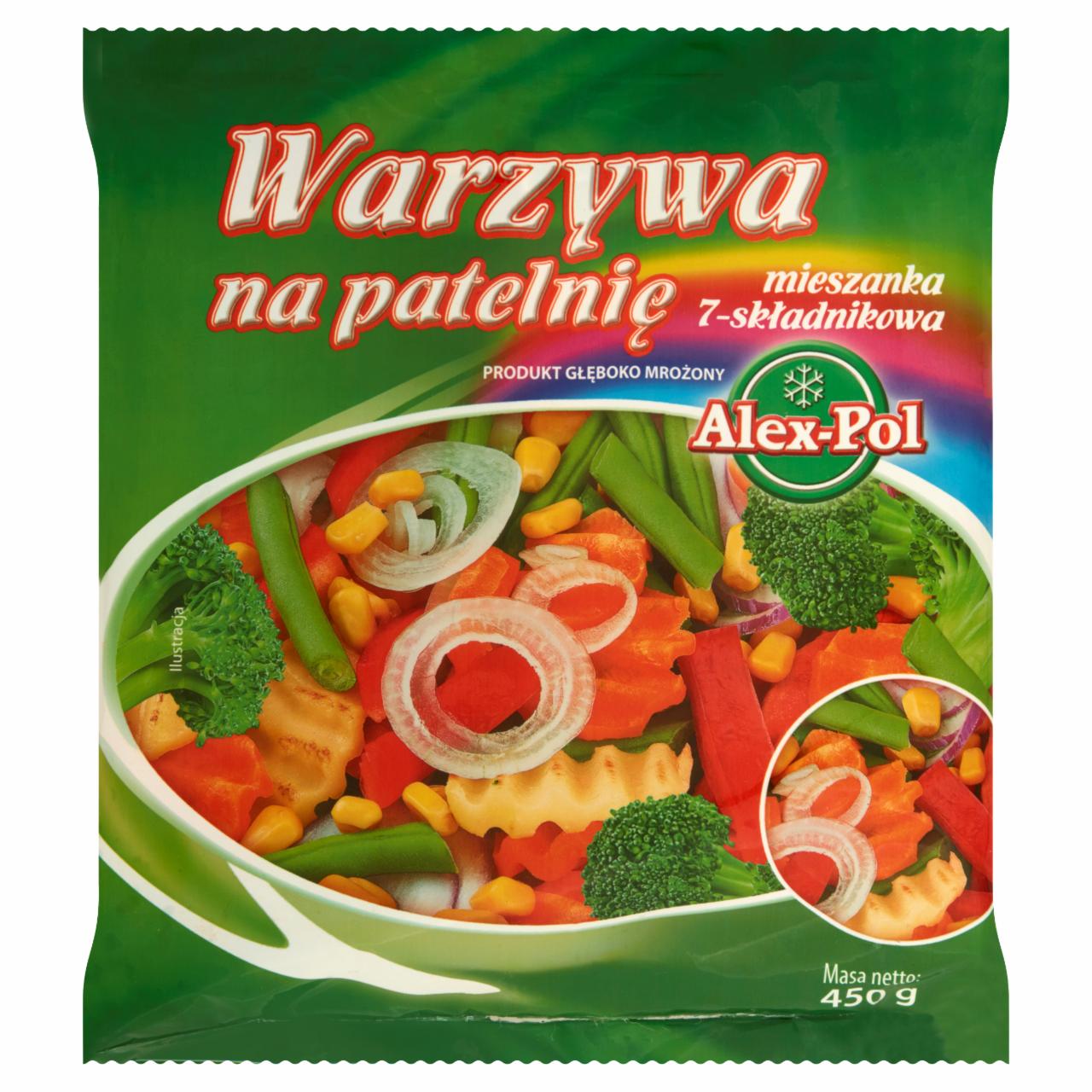 Zdjęcia - Warzywa na patelnię mieszanka 7-składnikowa 450 g