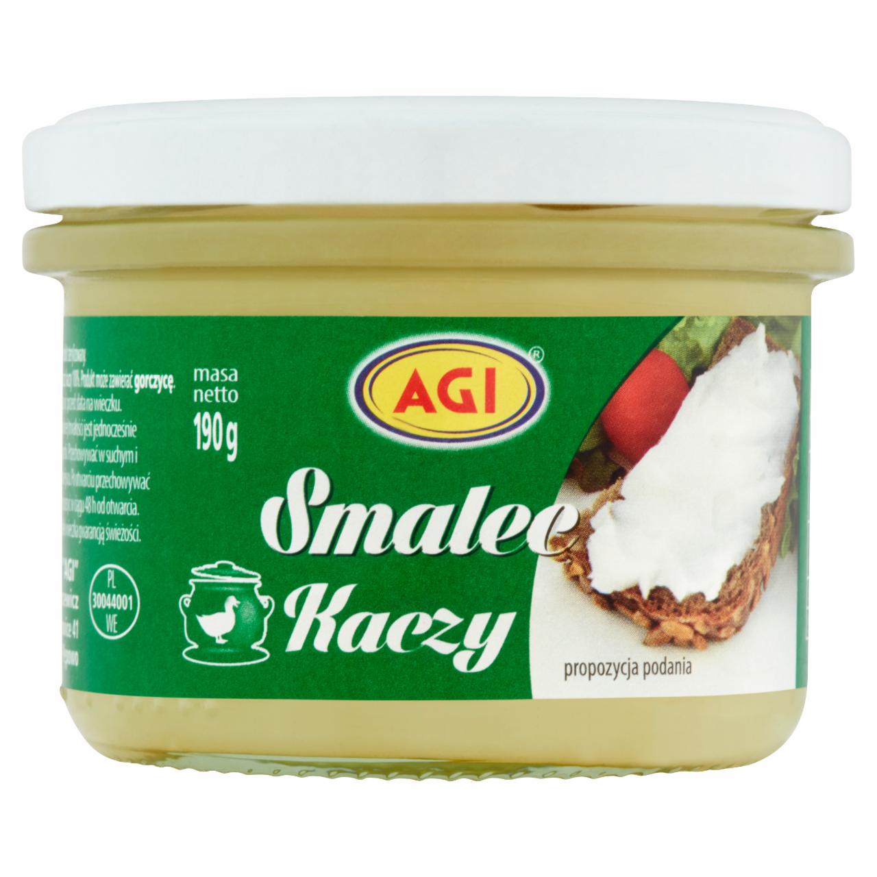 Zdjęcia - AGI Smalec kaczy 190 g