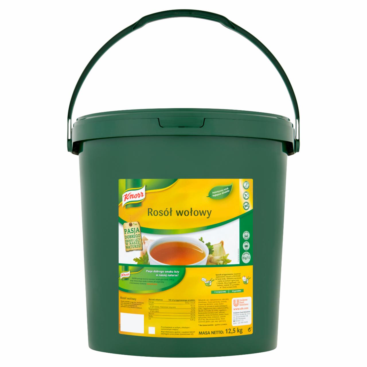 Zdjęcia - Knorr Rosół wołowy 12,5 kg