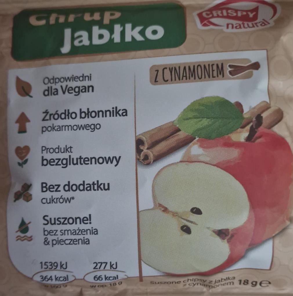 Zdjęcia - Chrup Jabko z cynamonem Crispy Natural