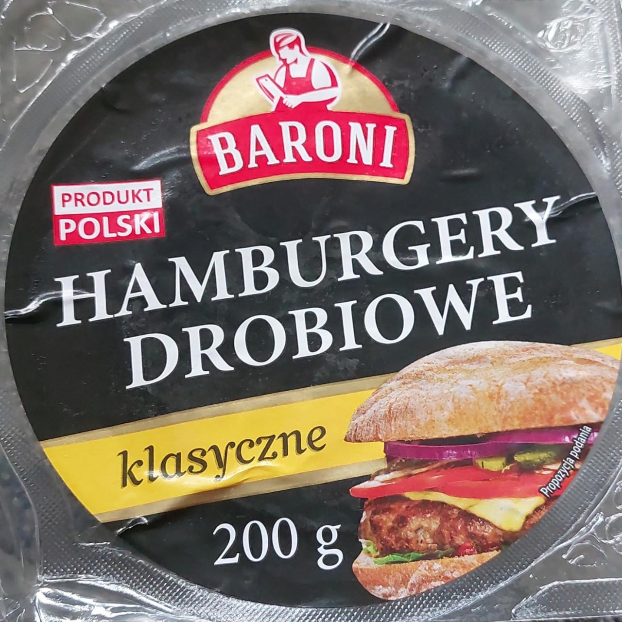 Zdjęcia - Hamburger drobiowe klasyczne Baroni