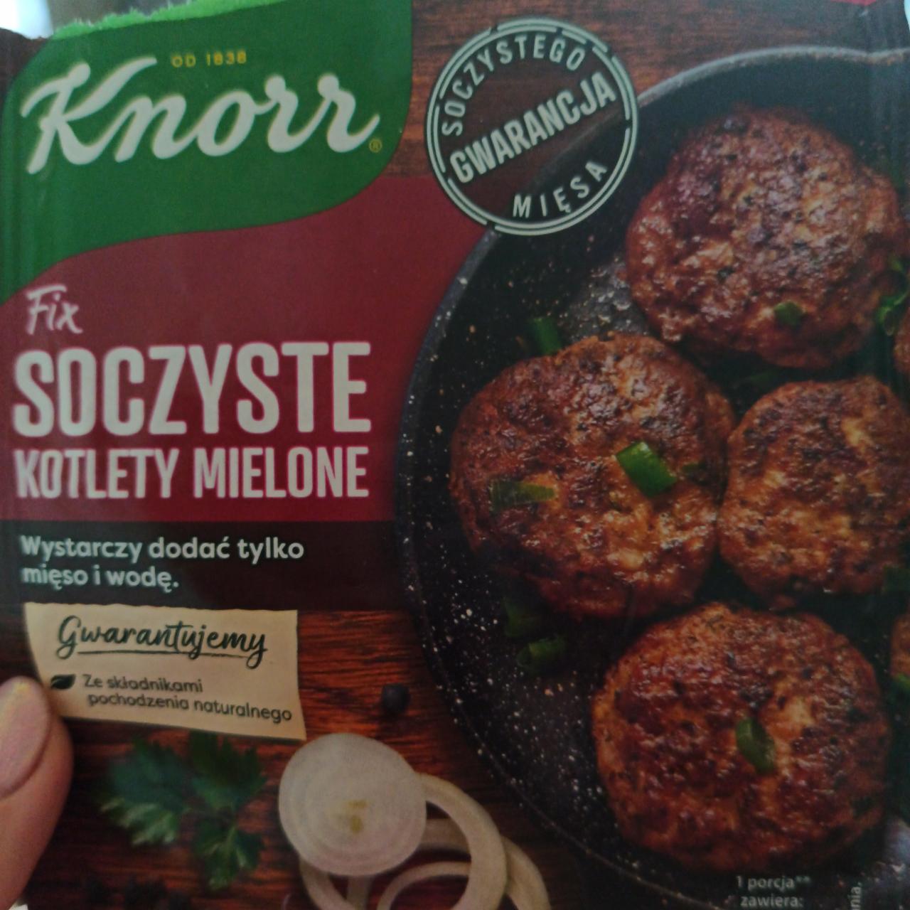 Zdjęcia - Fix soczyste kotlety mielone Knorr