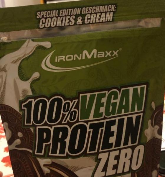 Zdjęcia - 100% vegan protein zero IronMaxx