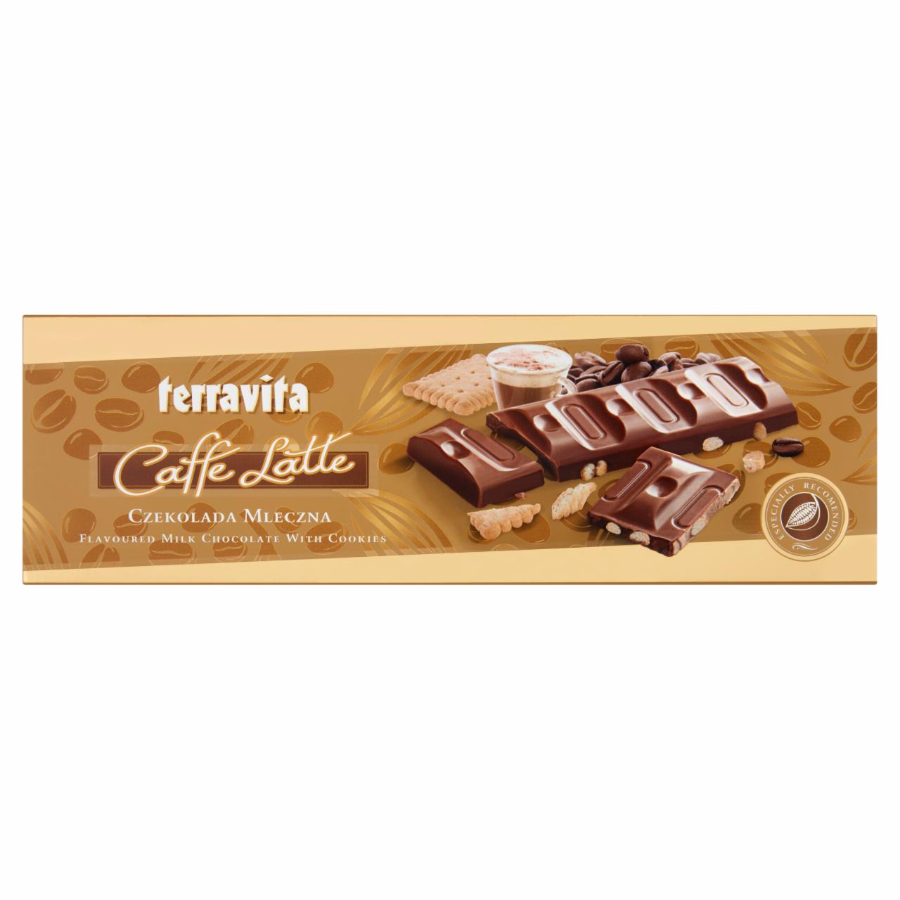 Zdjęcia - Terravita Caffe Latte Czekolada mleczna 225 g