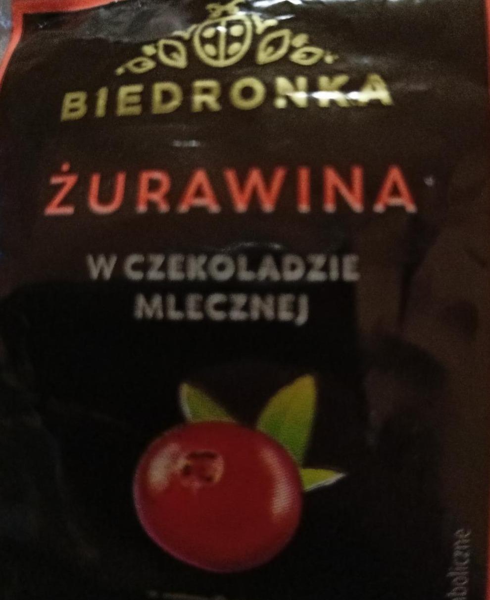 Zdjęcia - Biedronka żurawina w mlecznej czekoladzie