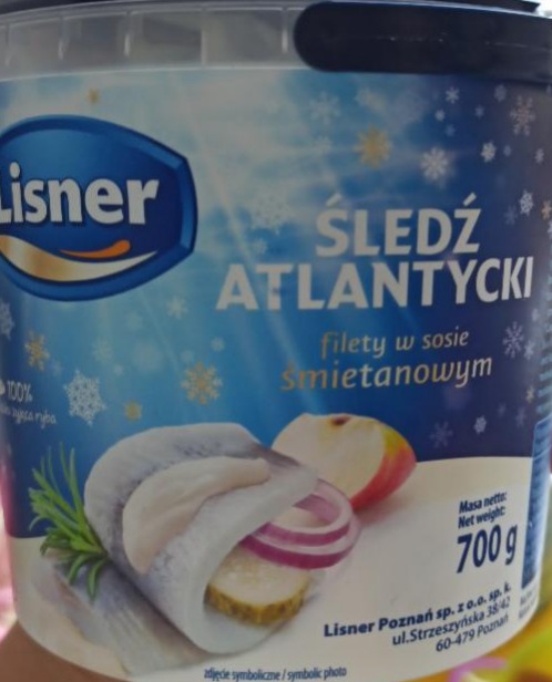 Zdjęcia - Lisner Filety sledziowe W Sosie smietankowym Lisner