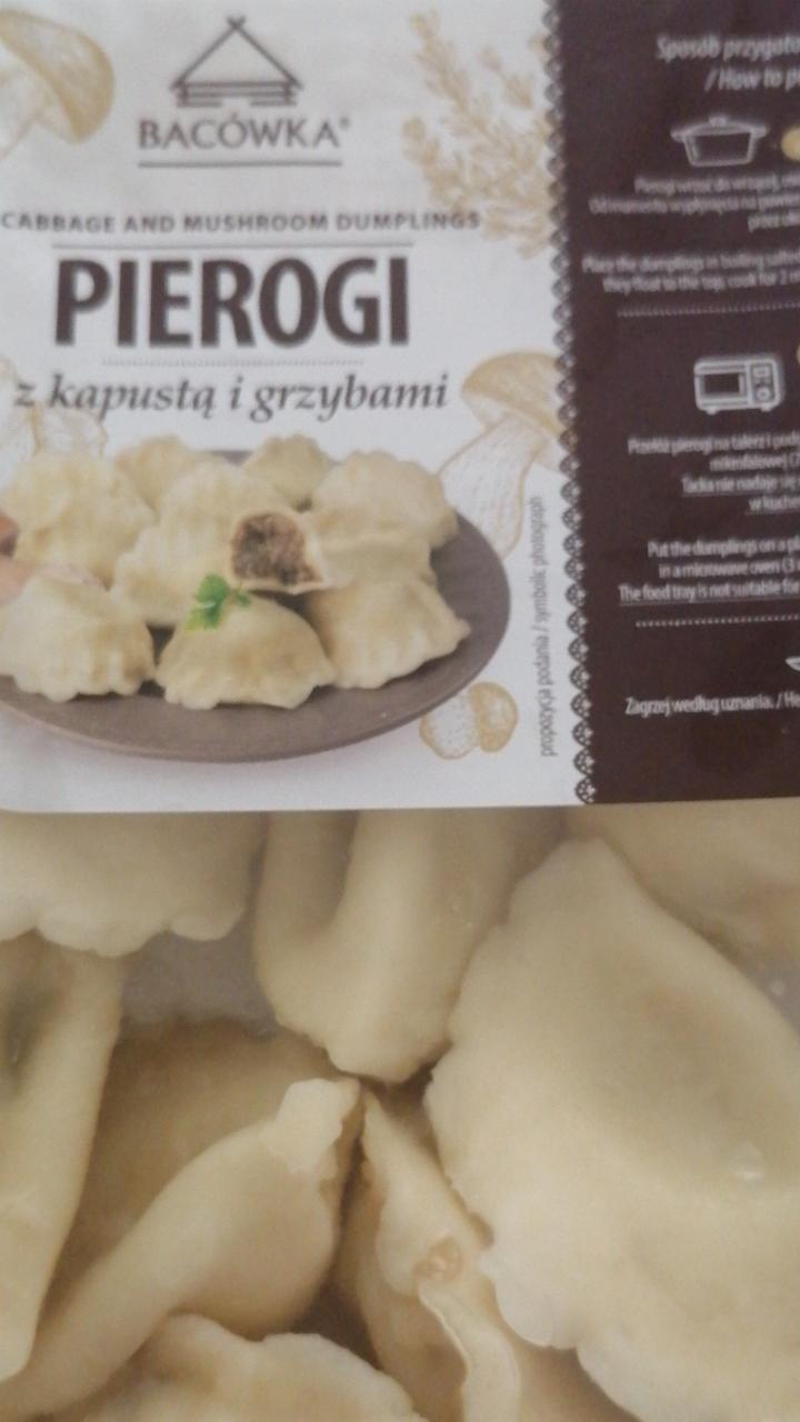 Zdjęcia - PIEROGI Z KAPUSTĄ I GRZYBAMI bacówka