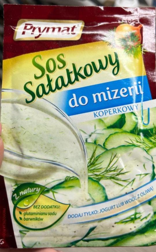 Zdjęcia - Sos salatkowy do mizerii koperkowy Prymat