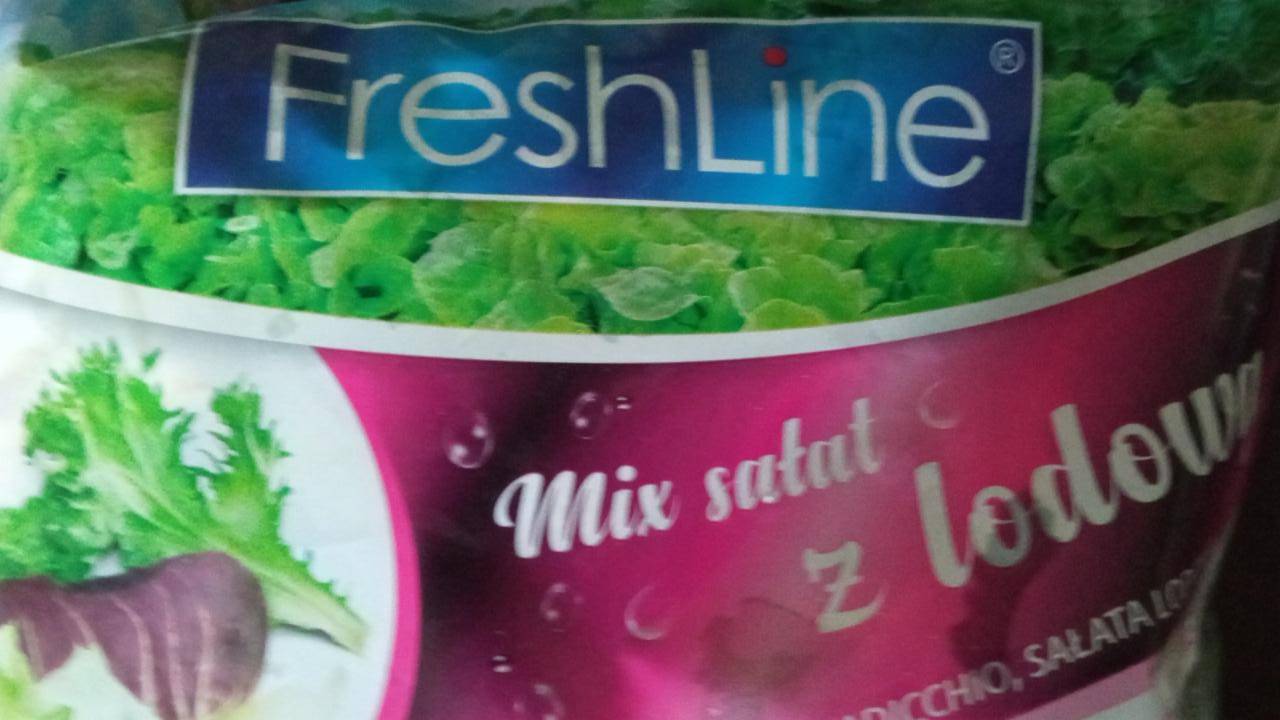 Zdjęcia - mix sałat z sałatą lodową Freshline