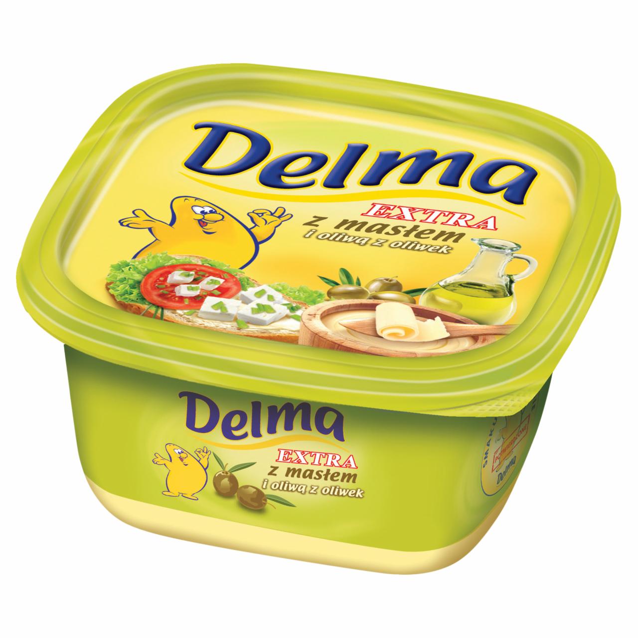 Zdjęcia - Delma Extra z masłem i oliwą z oliwek Margaryna 450 g