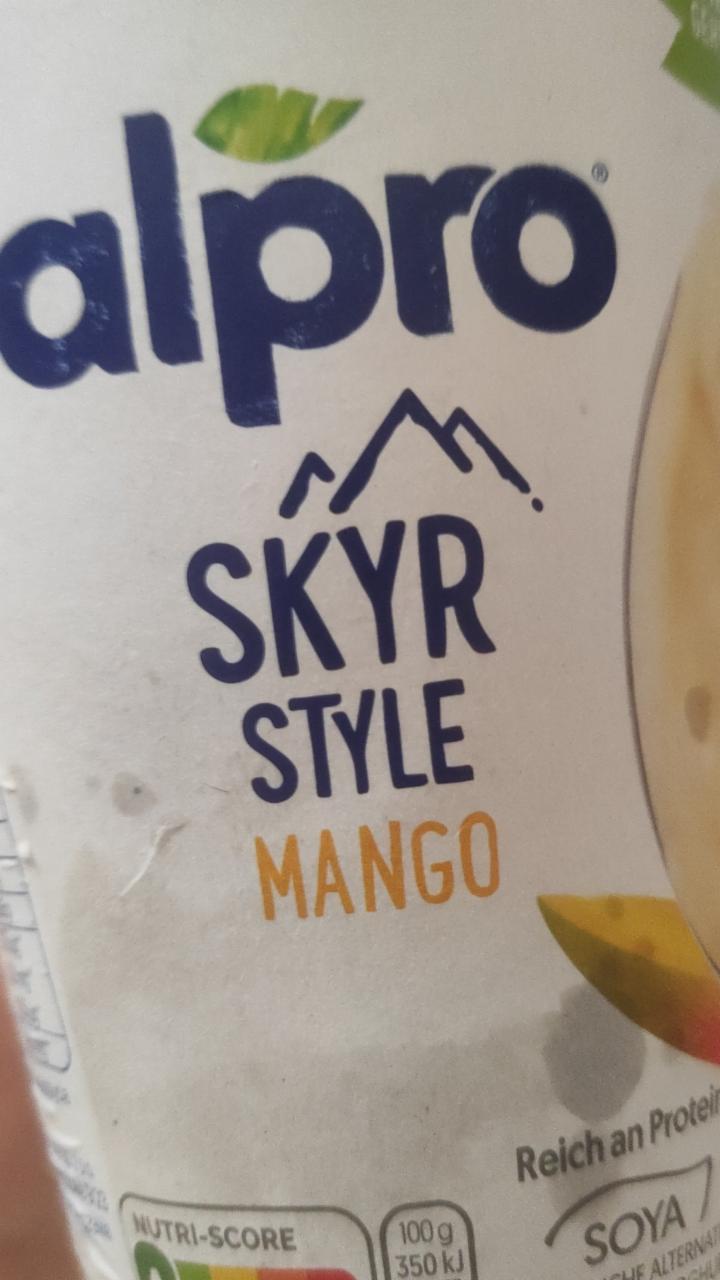 Zdjęcia - Alpro Skyr Alternative Produkt sojowy mango 400 g