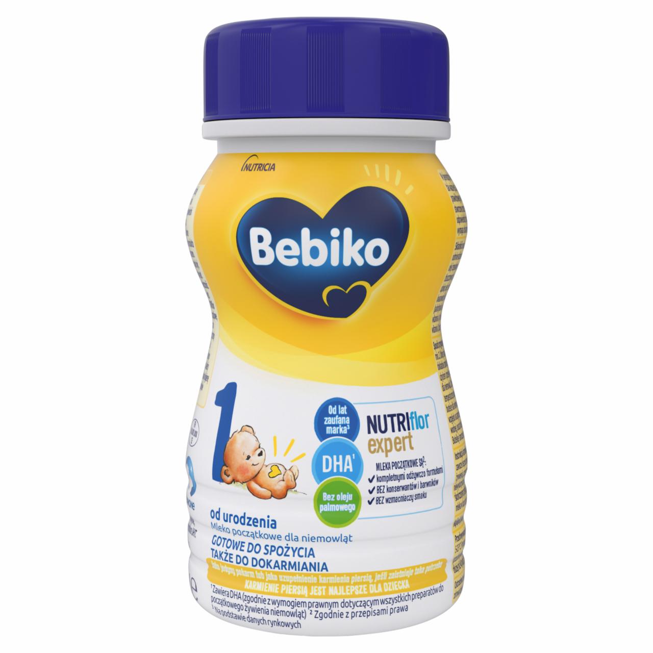 Zdjęcia - Bebiko 1 Mleko początkowe dla niemowląt od urodzenia 200 ml