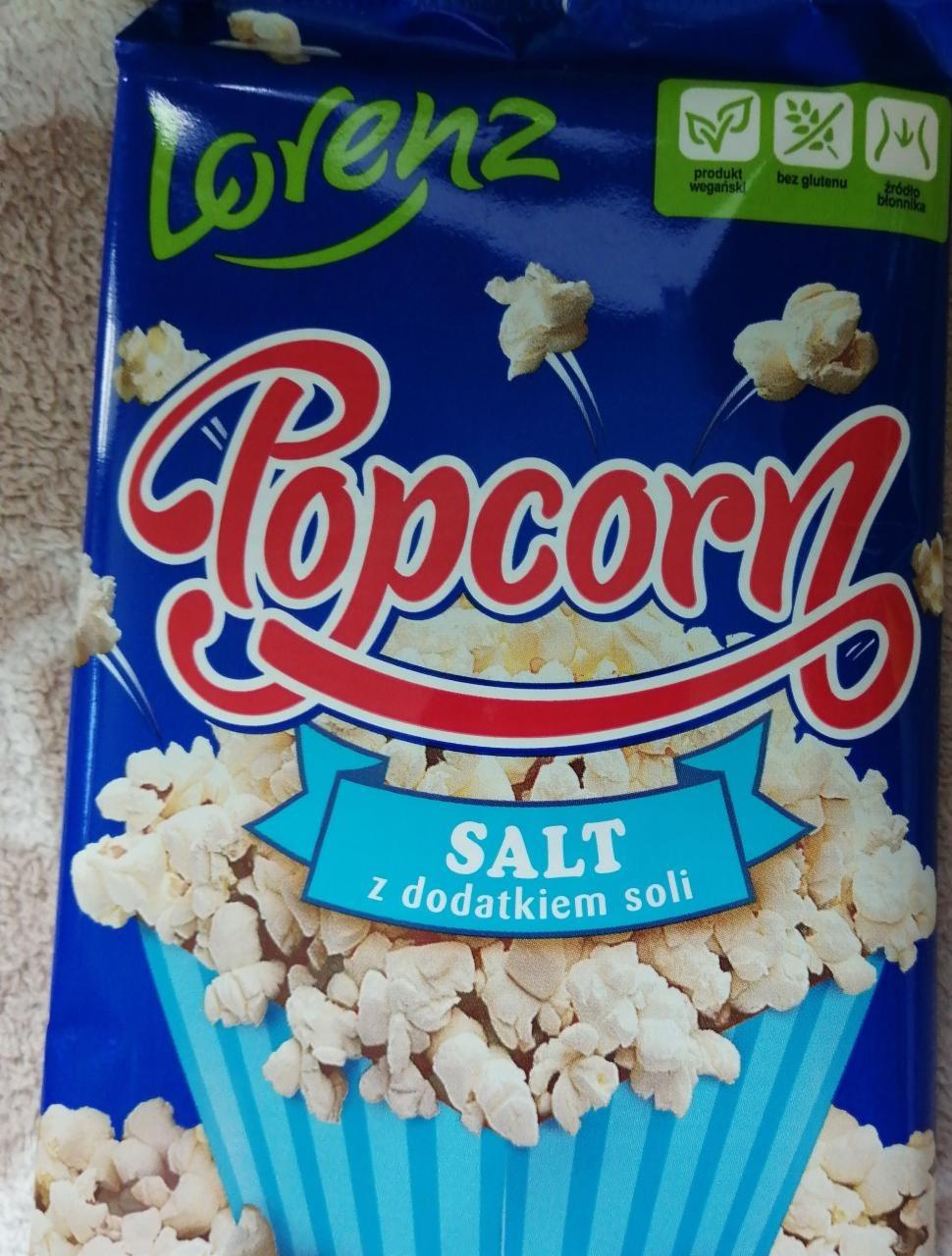 Zdjęcia - Lorenz Popcorn z dodatkiem soli 90 g