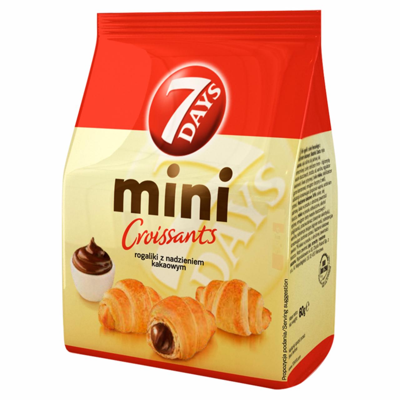 Zdjęcia - 7 Days Mini Croissant z nadzieniem kakaowym 60 g