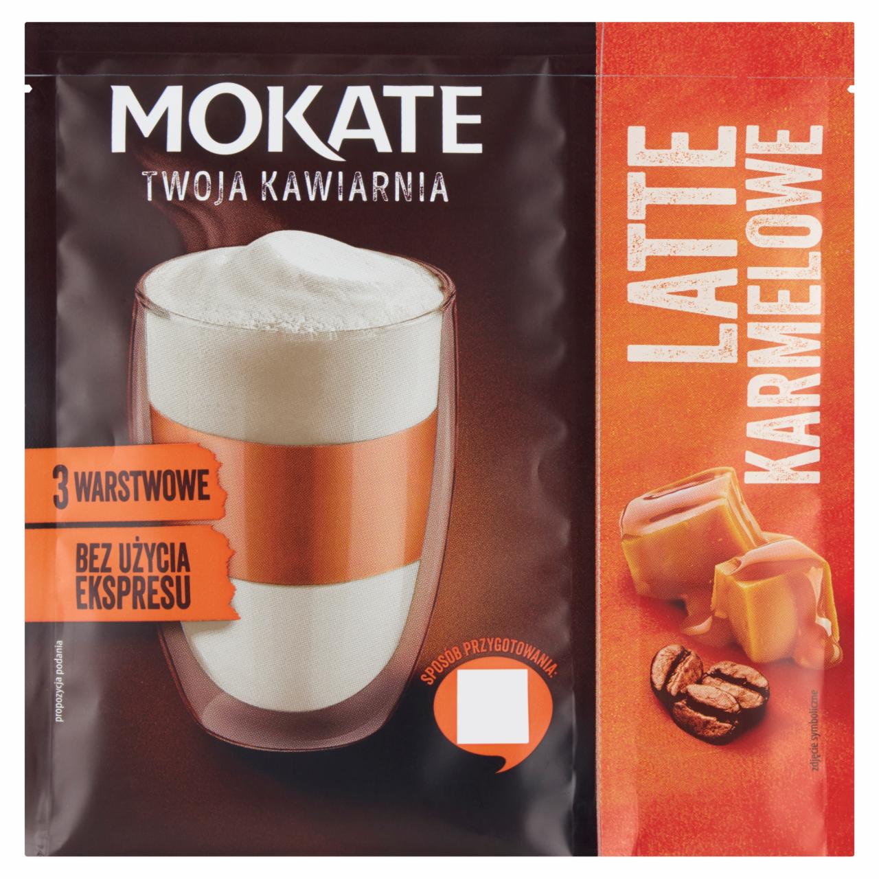 Zdjęcia - Mokate Twoja Kawiarnia Latte karmelowe 22 g