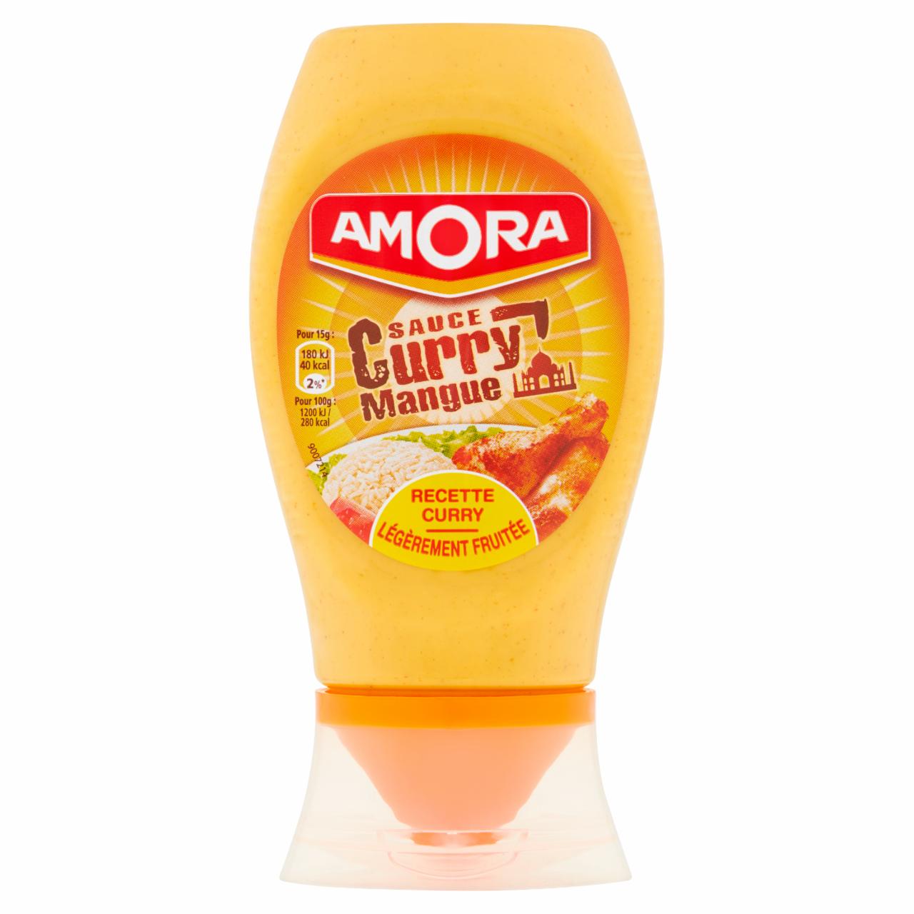 Zdjęcia - Amora Sos z mango i curry 256 g