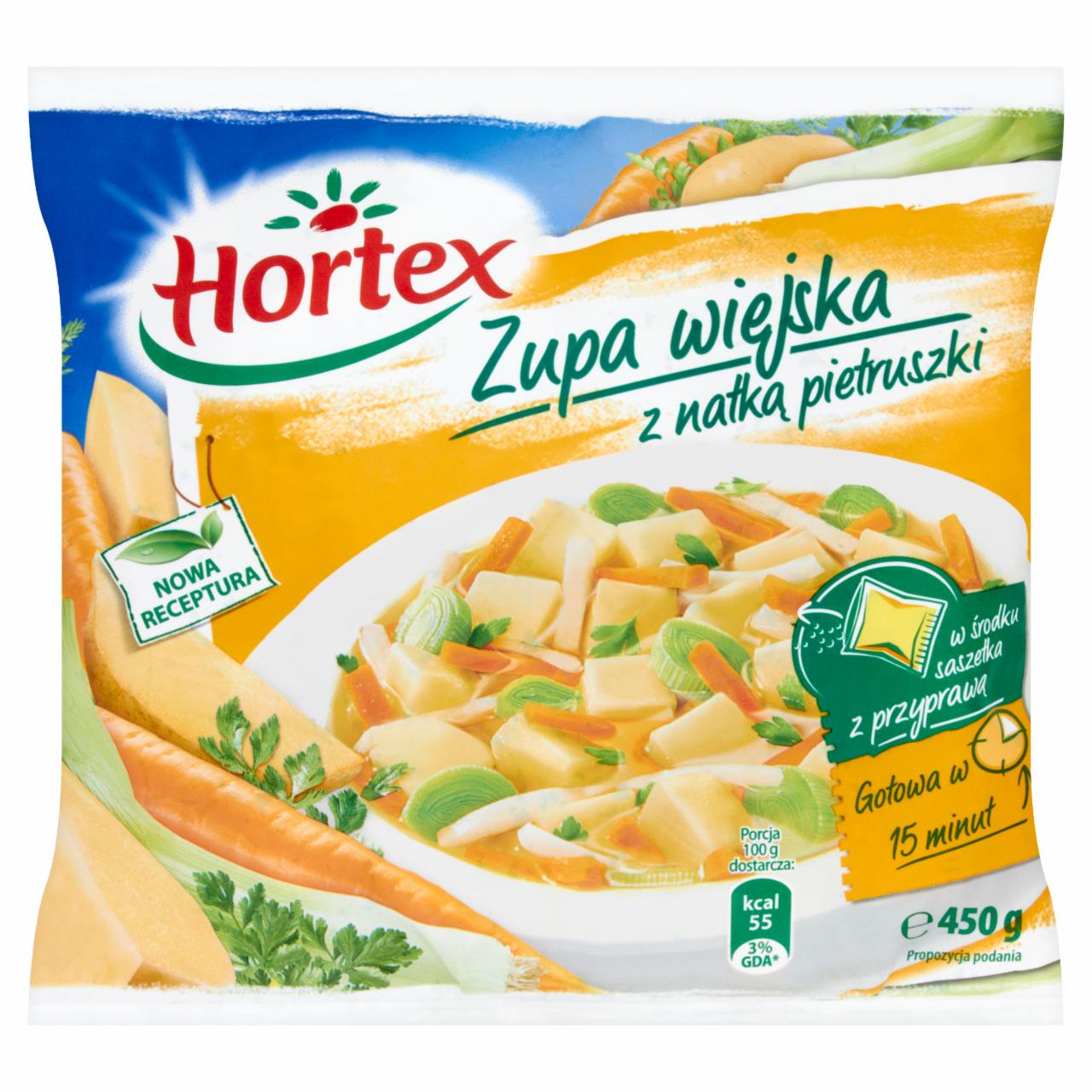 Zdjęcia - Hortex Zupa wiejska z natką pietruszki 450 g