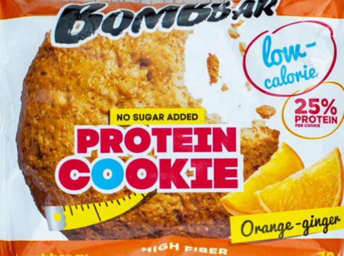 Zdjęcia - Protein cookie orange ginger BombBar