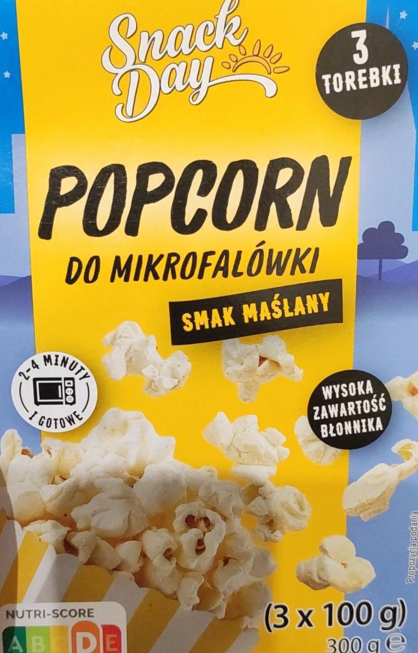 Zdjęcia - Popcorn do mikrofalówki smak maślany Snack Day