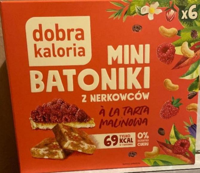 Zdjęcia - Mini batoniki z nerkowców a'la tarta malinowa Dobra Kaloria