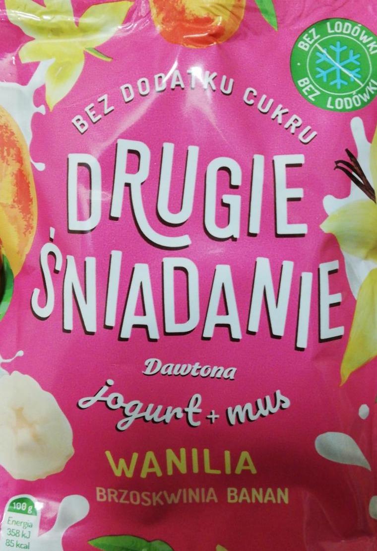 Zdjęcia - Drugie śniadanie Dawtona wanilia brzoskwinia banan