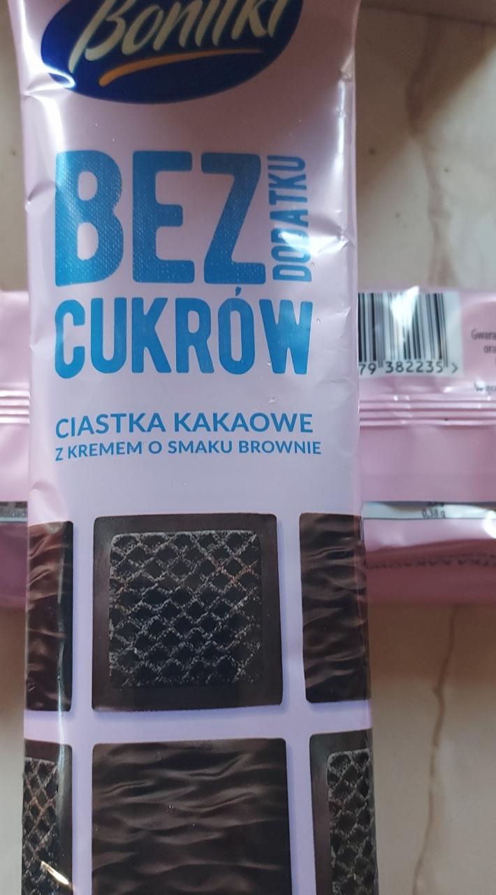 Zdjęcia - ciastka kakaowe bez cukrów Bonitki