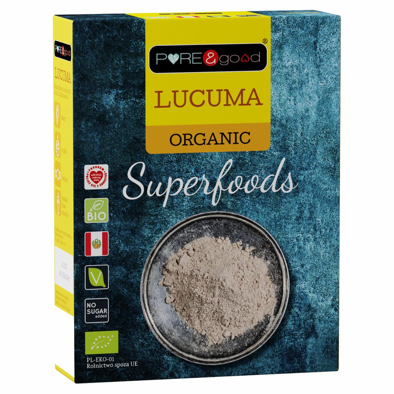 Zdjęcia - Pure&Good Organic Lucuma 150 g