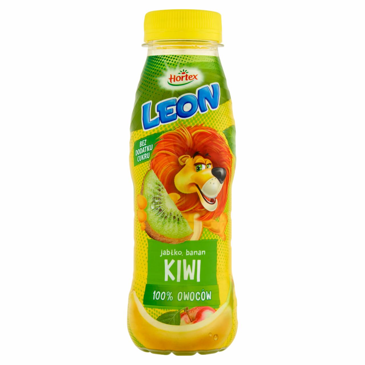 Zdjęcia - Hortex Leon Jabłko banan kiwi Sok 300 ml