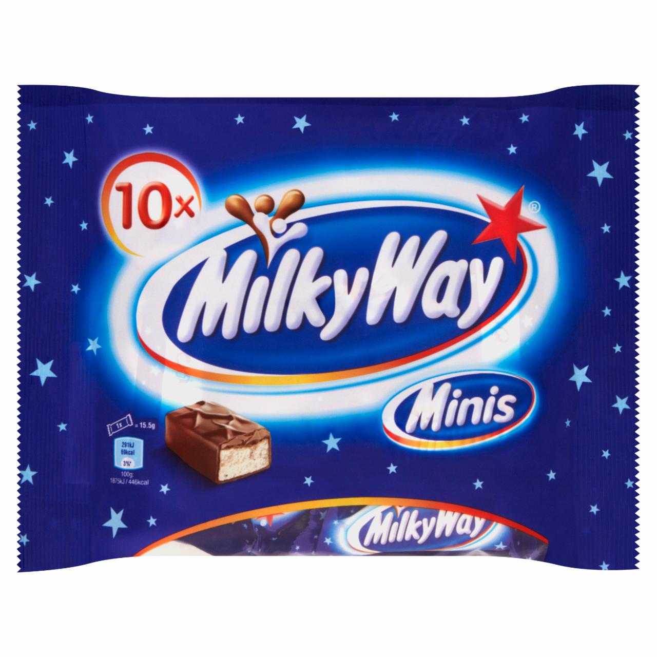 Zdjęcia - Milky Way Minis Batoniki z białym nadzieniem oblane czekoladą 170 g