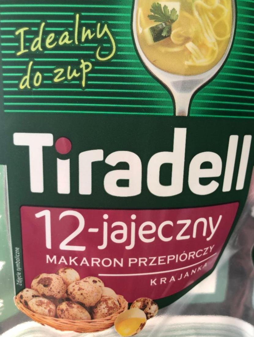 Zdjęcia - 12-jajeczny makaron przepiórczy krajanka Tiradelli