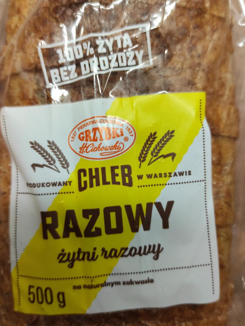 Zdjęcia - chleb razowy żytni Grzybki