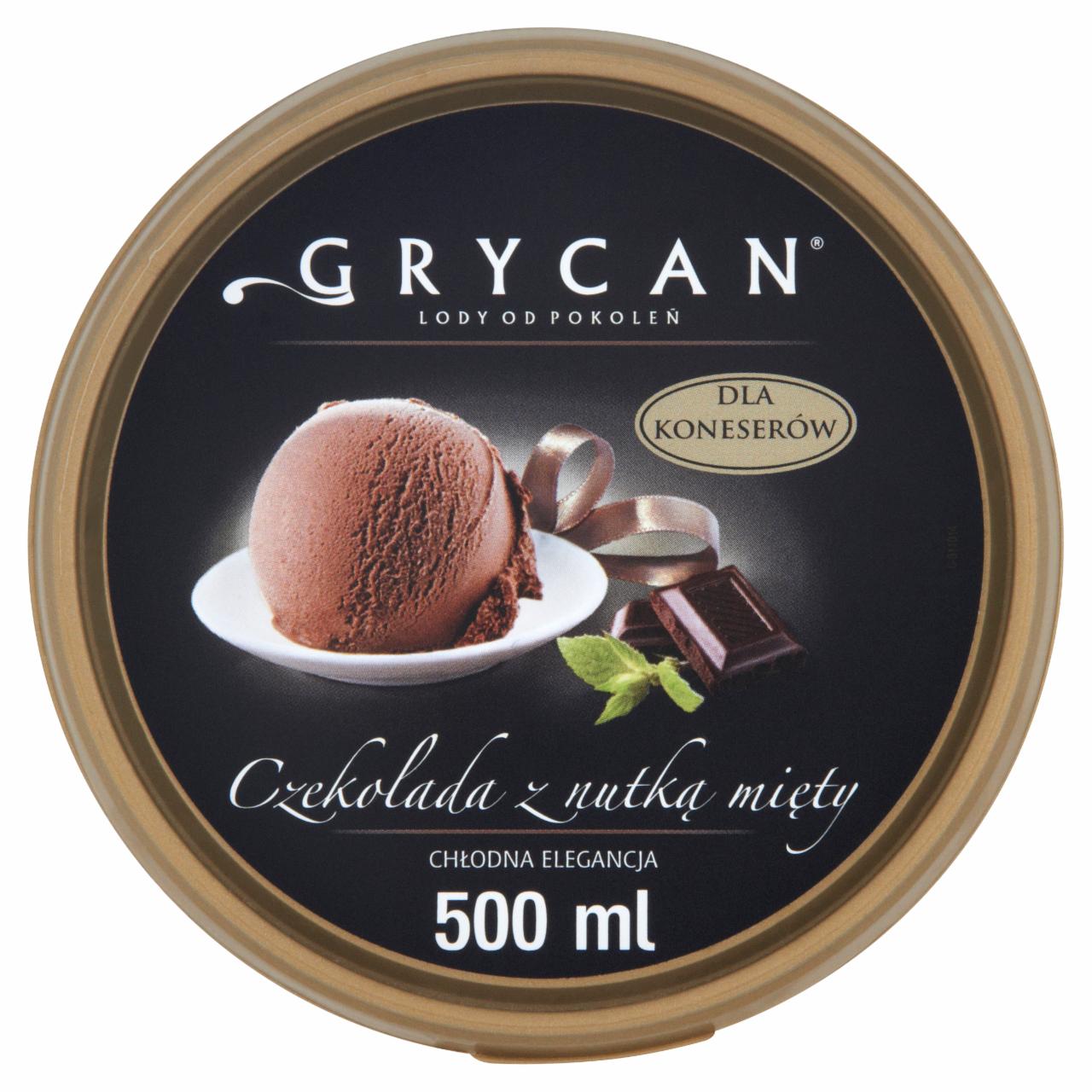 Zdjęcia - Grycan Lody czekolada z nutką mięty 500 ml
