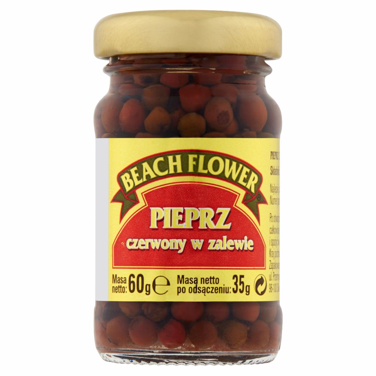 Zdjęcia - Beach Flower Pieprz czerwony w zalewie 60 g