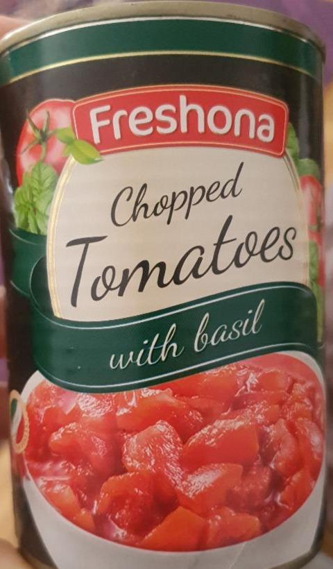 Zdjęcia - Pomidory krojone w sosie pomidorowym z bazylią Freshona