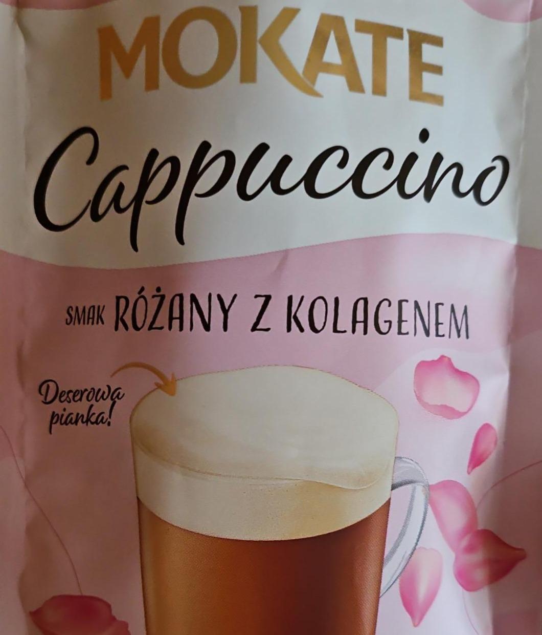 Zdjęcia - Mokate Cappuccino smak różany z kolagenem 40 g