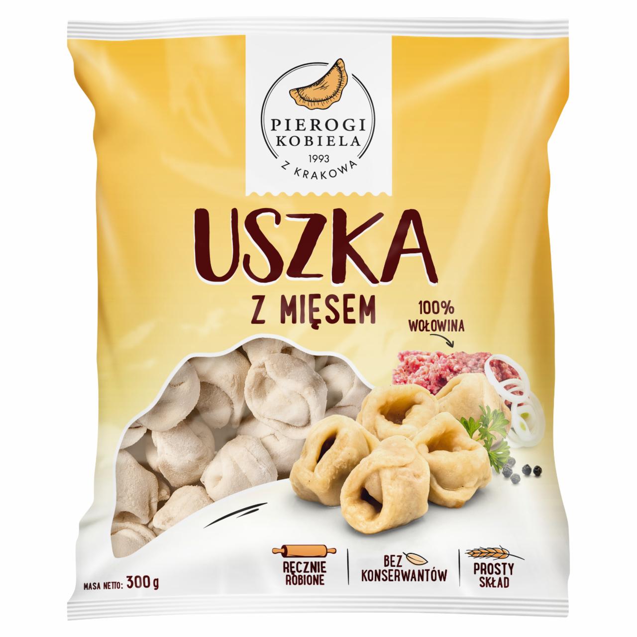 Zdjęcia - Pierogi Kobiela Uszka z mięsem 300 g