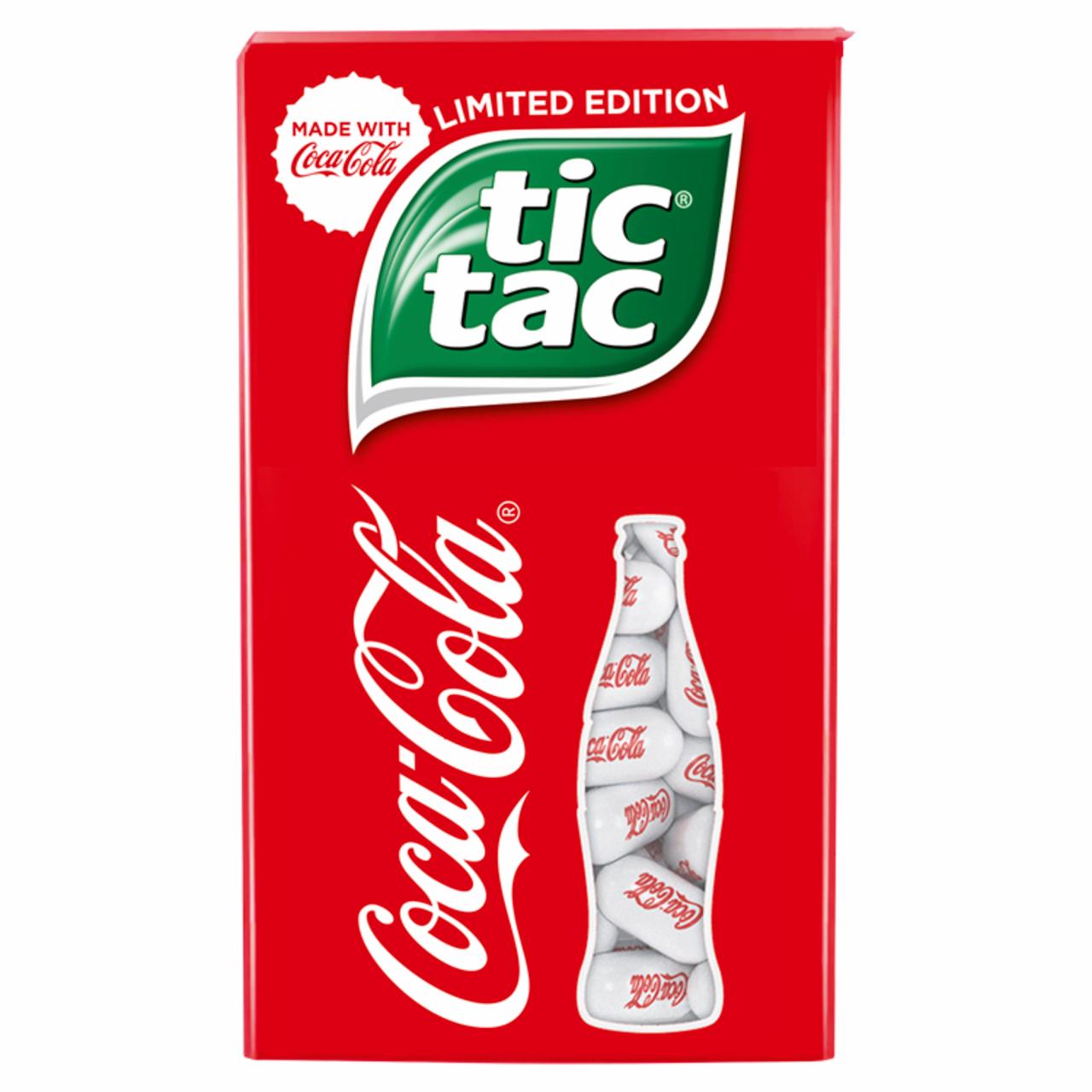Zdjęcia - Tic Tac Aromatyzowane drażetki z Coca-Cola 49 g