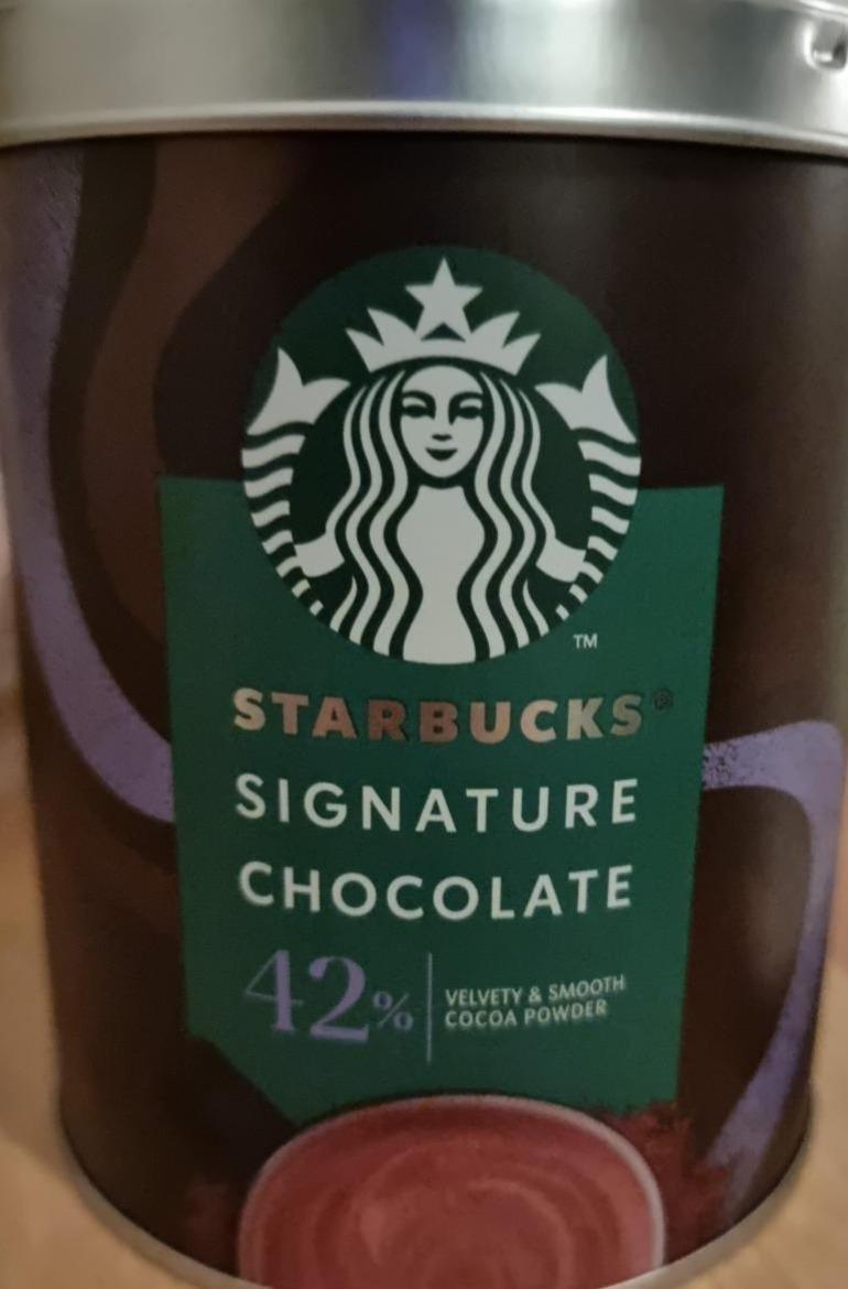 Zdjęcia - Signature Chocolate Starbucks