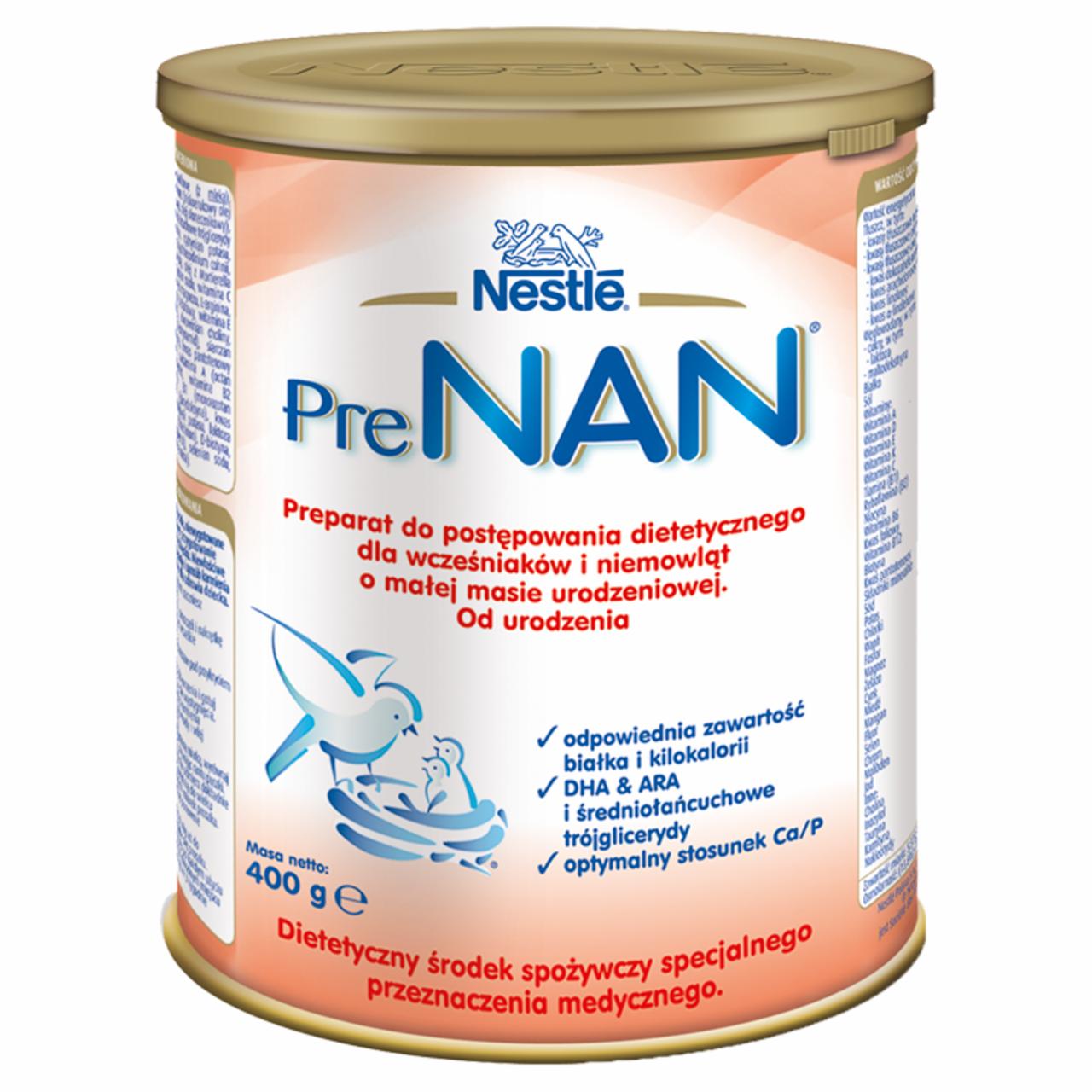 Zdjęcia - PreNAN Preparat do postępowania dietetycznego dla wcześniaków i niemowląt od urodzenia 400 g