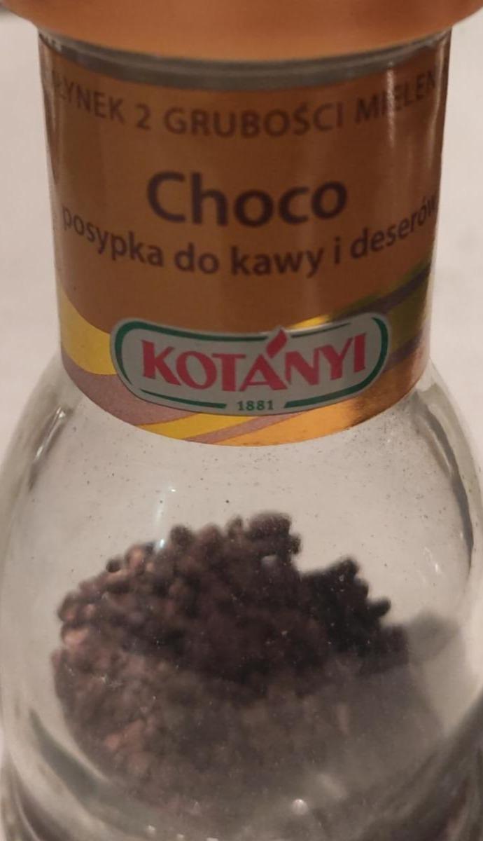 Zdjęcia - Choco posypka do kawy i deserów Kotányi