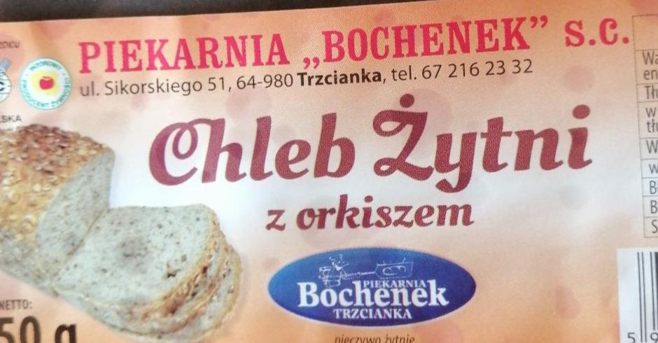 Zdjęcia - Chleb żytni z orkiszem Piekarnia Bochenek