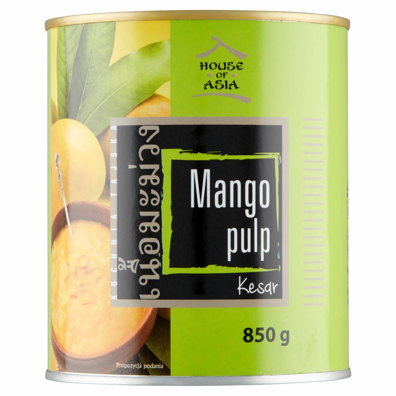 Zdjęcia - House of Asia Przecier słodzony z mango Kesar 850 g