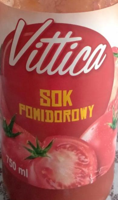 Zdjęcia - Sok pomidorowy Vittica