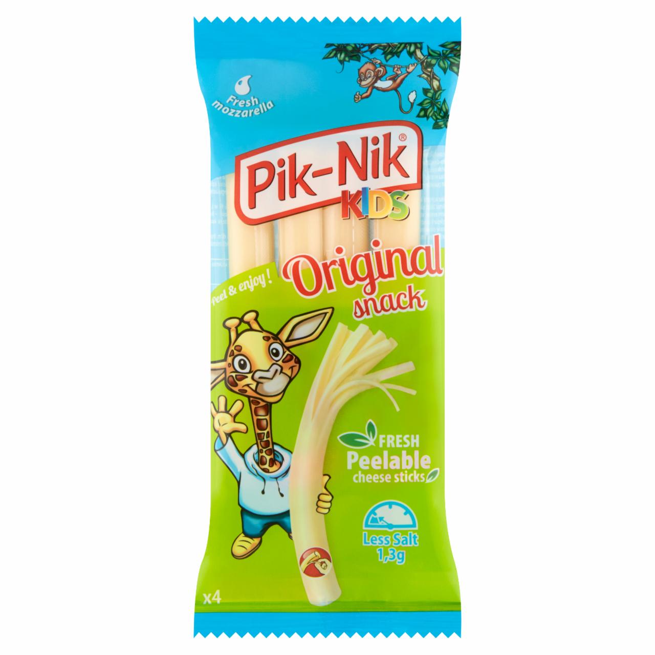 Zdjęcia - Pik-Nik Kids Orginal Świeże paluszki serowe do rwania 80 g (4 x 20 g)