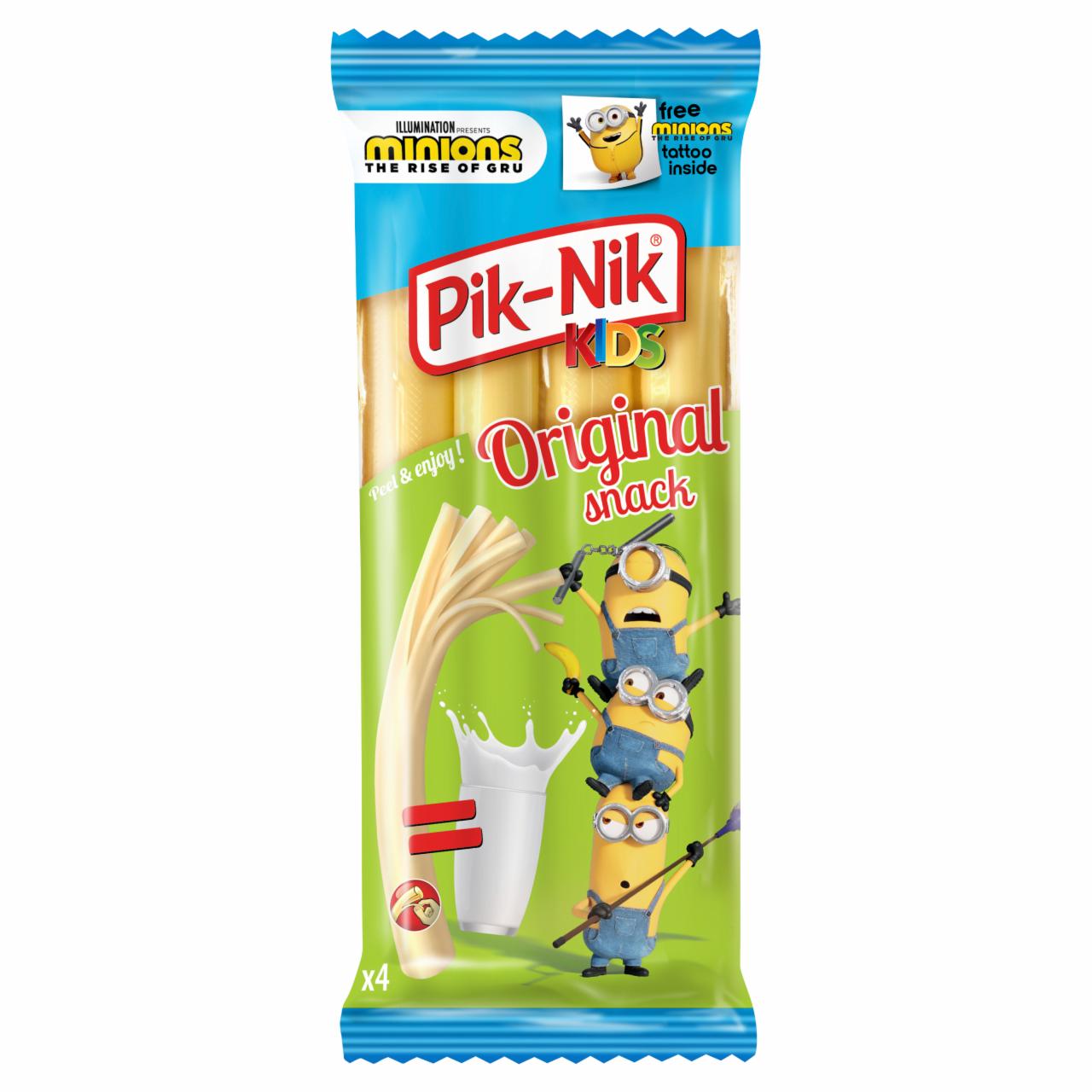 Zdjęcia - Pik-Nik Kids Orginal Świeże paluszki serowe do rwania 80 g (4 x 20 g)