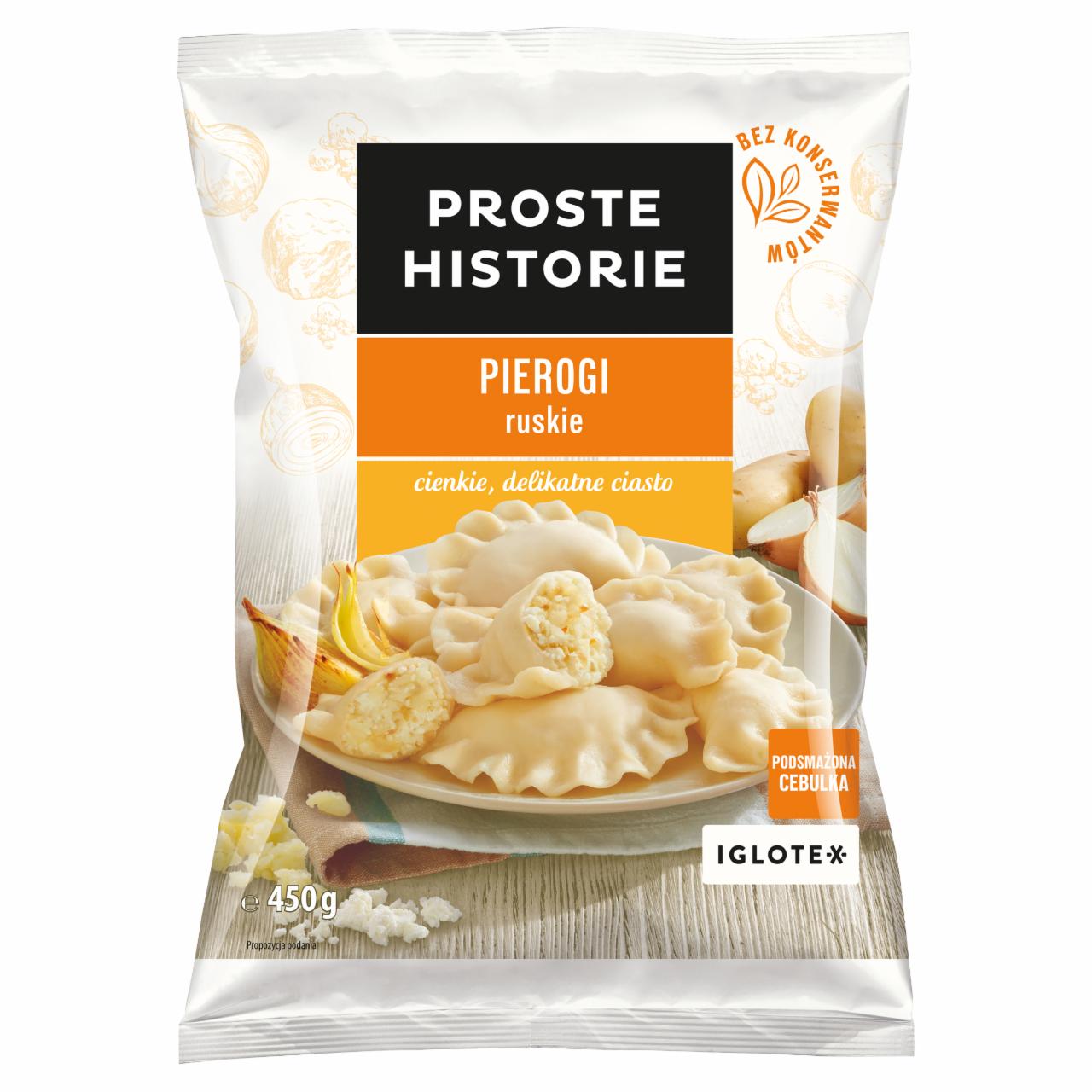 Zdjęcia - Pierogi ruskie 450 g Proste Historie