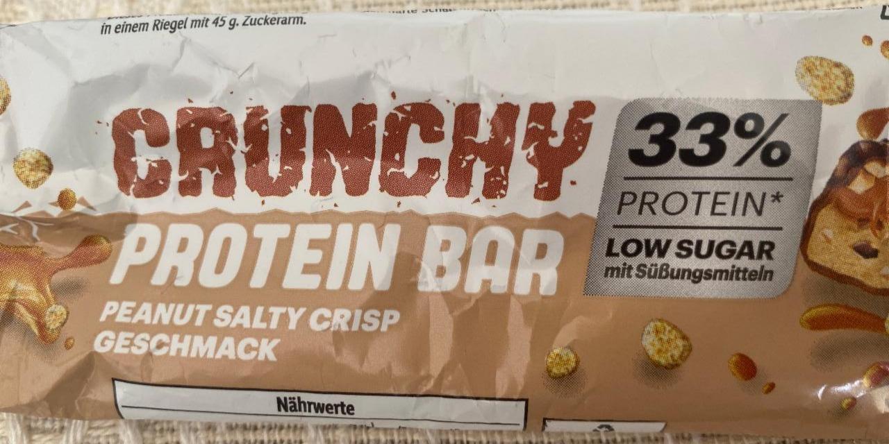 Zdjęcia - Protein Bar Crunchy Peanut Salty Crisp